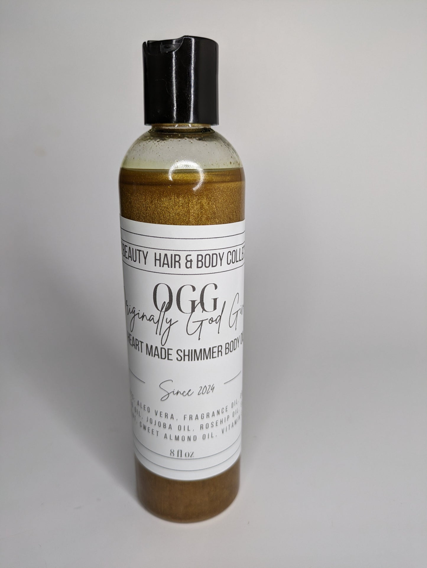 OGG 8oz Shimmer Body Oil