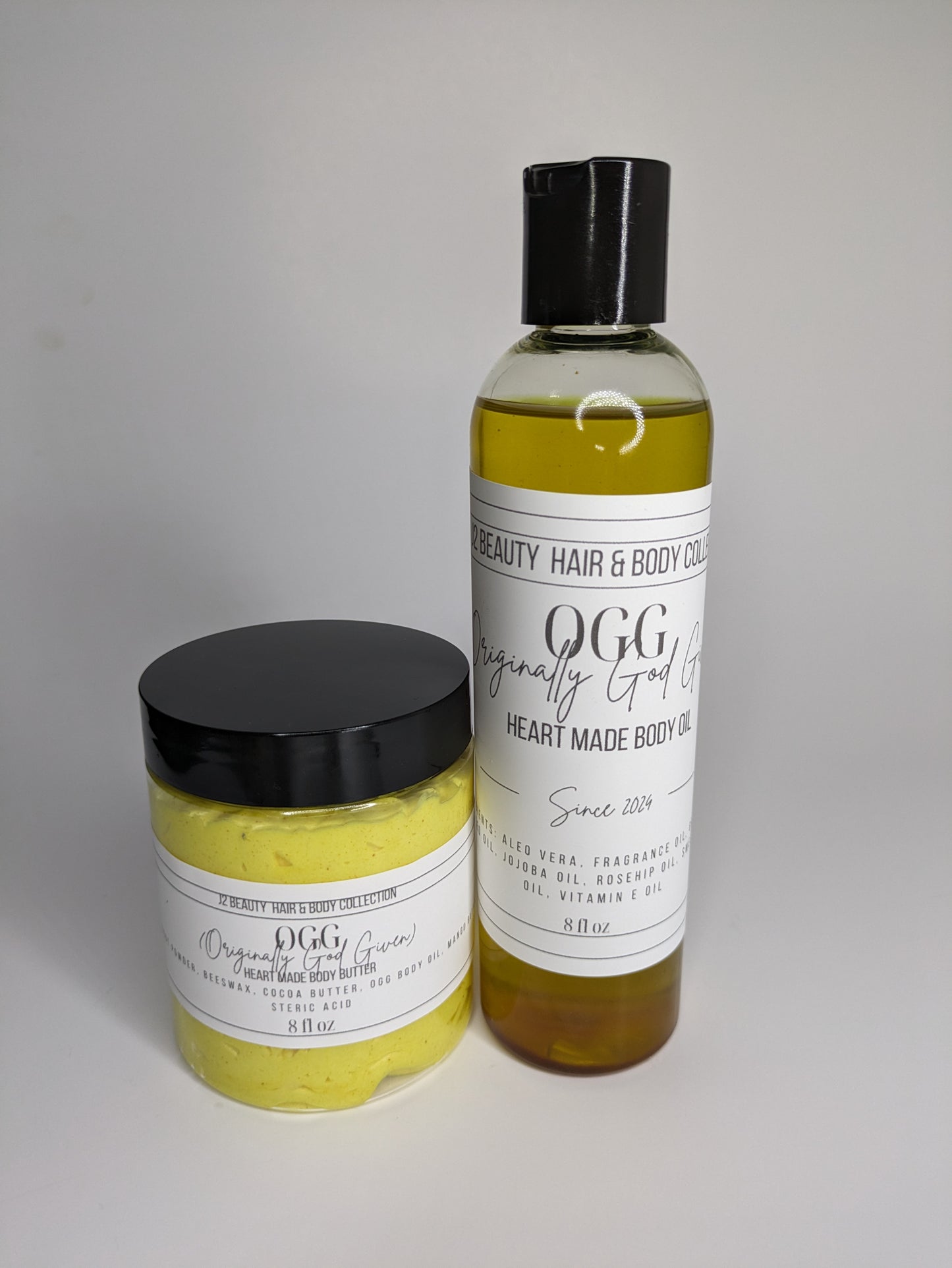 OGG 8oz Body Oil & Butter Combo